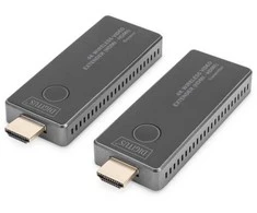Digitus | 4K Wireless Video Extender, 30 m (HDMI - HDMI) | DS-55323 | Juodas/Sidabrinis