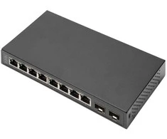 Šakotuvas Jungiklis Digitus Jungiklis Digitus 8 prievadų + 2SFP GE