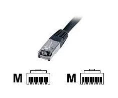 Digitus Patricor CAT 5E SF / UTP, 2m, Juodas (DK- 1531-020 / BL)
