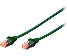 Digitus Pečkordas CAT6, S-FTP, 0.25m, žalia, 10 vienetų (DK-1644- 0025- G-10)