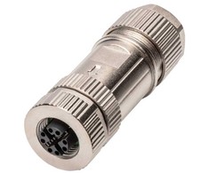 Digitus Lizdas M12 X-kodowane, konfigurowalne na miejscu, IP67, Cat.6A