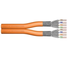 Digitus DIGITUS CAT 7 S/FTP kabelis instalacyjny Duplex B2ca-s1a 500 m wysyłka towarów
