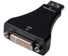Digitus DisplayPort adapteris, DP, DVI-I, (24+5), juodas