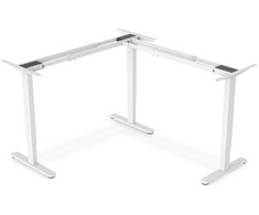 Elektra reguliuojamo aukščio stalo rėmas Assmann Electronic DIGITUS, 3 kojų, aukštis 72–120 cm, maks. 120 kg, Baltas