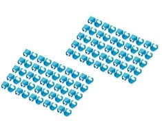 Digitus DIGITUS spalvoti spaustukai RJ45 jungiamiesiems kabeliams, 100 vnt., mėlyni