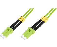Digitus DIGITUS LWL Patchkabel, LC/LC MM, OM5, 50/125µ, dvipusis 7m