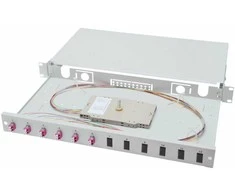 „Digitus“ optinio pluošto sujungimo dėžutė, įrengta, LC, OM4 - DN-96330-4