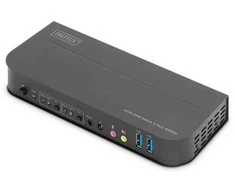 Assmann elektroninis DIGITUS KVM jungiklis 2x1 HDMI HDMI Out USB 4Kx2K 60Hz