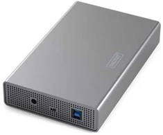Digitus Digit USB 3.0 korpusas 3,5 colio SATA III SSD/HDD diskui iki 16 TB su maitinimo šaltiniu, aliuminis