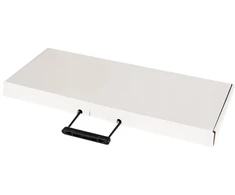 Digitus Viršutinis arba apatinis uždarymo skydelis komutaciniams skydeliams, Viršutinis skydelis, Pilkas, Plienas, Turkija, 48,3 cm (19'), 515 mm
