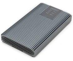 Digitus USB M.2 NVMe klonavimo stotis, SSD, NVMe, 20 Gbit/s, USB 3.2 Gen2, aliuminis, be įrankių, SSD korpusas, M.2, M.2, 20 Gbit/s, USB jungtis, Žalia