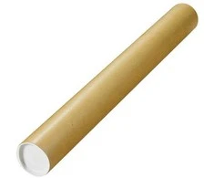 Dinkhauser Kartonagen Vertrieb „MAILmedia“ pašto vamzdelis, vidiniai matmenys: 750 x 80 mm, išoriniai matmenys: 775 x 84 mm, pagamintas iš rudo kartono, su plastiku (550057)