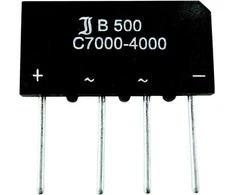 Diotec B80C7000A Tiltinis lygintuvas SIL-4 160 V 7 A Vienfazis