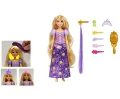Mattel DISNEY PRINCESS RUPUNZEL interaktyvi lėlė Auksaplaukė (JHL46)