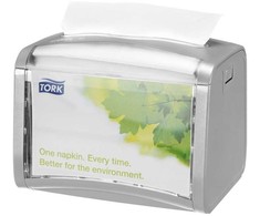 Servetėlių dozatorius Tork N4 Xpressnap, pilkas