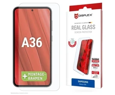 Displex Ekrano apsauga (10H) skirtas Samsung Galaxy A36, Eco montavimo rėmelis, atsparus įbrėžimams, Samsung, Galaxy A36, sausas klijavimas, atsparus nešvarumams, atsparus smūgiams, atsparus įbrėžimams, permatomas, 1 vnt.