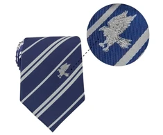 Distrineo Sas Harry Potter Haris Poteris - Ravenclaw - Prabangus kaklaraištis su metaliniu segtuku