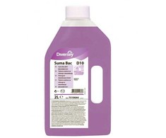 Diversey Dezinfekcinis skystis „Suma Bac Conc D10“ – ketvirtinis amonio chloridas paviršiams, 2 l, 2 l/dnk