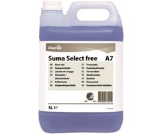 Diversey Indaplovės skalavimo priemonė Suma Select Pur-Eco A7 Nordic Ecolabel Neutralus pH 5 ltr Mėlyna, 5 Ltr/dnk