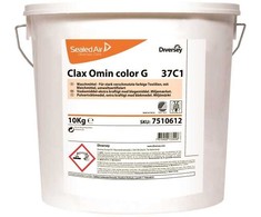 Diversey Skalbimo milteliai Clax Omin G be kvapiklių/optinių su balikliu ir optiškai balti, 10 kg, 10 kg/maišas