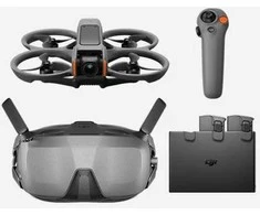 DJI Avata 2 Fly Smart Combo, 4 rotors, 48 MP, 3840 x 2160 pikselių, 27 m/s, 2150 mAh, Juodas, Pilkas