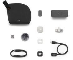 DJI Mic Mini 2S (1 TX + 1 Mobile RX + įkrovimo Dėklas)