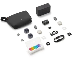 DJI Mic Mini 2S (2 TX + 1 RX + įkrovimo Dėklas)