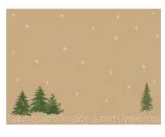 Stalo užtiesalas Bio Dunicel L30 x P40 cm Humble Trees rudos spalvos, 5 pakeliai x 100 vnt./dėžėje