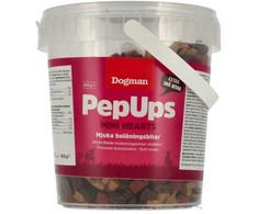 Dogman Pep Ups mini širdelės 450 g