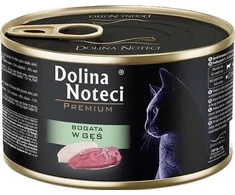 DOLINA NOTECI Premium - šlapias kačių ėdalas su žąsiena - 185 g