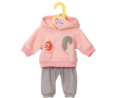 Zapf Dolly Moda Jogging Suit Rožinė L