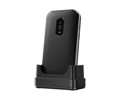 Doro Leva E22, atlenkiamas, viena SIM kortelė, 7,11 cm (2,8"), 0,3 MP, 1150 mAh, juoda, balta