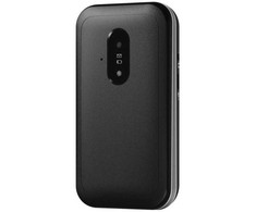 Doro Leva E22, atlenkiamas, viena SIM kortelė, 7,11 cm (2,8"), 0,3 MP, 1150 mAh, juoda, balta