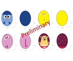 DR - Børste Egg Shaker, 4 Pack (6-24303)