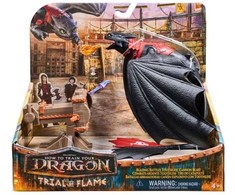 Dragons Drakonai - Liepsnojantis mūšio patrankos sprogimas su bedante (6076026)