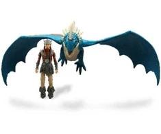 Dragons How to train your dragon komplektas figurek Śmiertnik Zębacz i Astrid