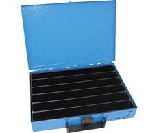 DRESSELHAUS Sortimentkasse med6 lange rumB 33cm / A 5cm / D 23cm
