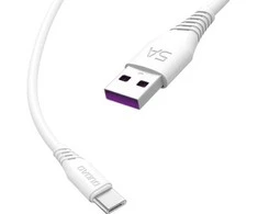 DUDAO L2T USB kabelis 2 m USB 2.0 USB A USB C baltas