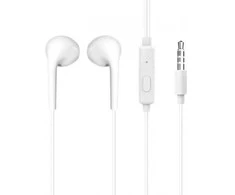 Dudao X10S Įstatomos į ausis ausinės 3.5mm Jack 1.2m baltas