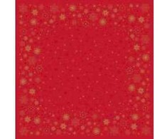 Staltiesė Stikdug Duni šilkas+ 84 x 84 cm Stargazing raudona, 20 vnt./pak