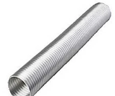 Ventiliatorius Duka Ventilation Lanksti žarna Ø100 mm, ilgis 3000 mm, aliuminis