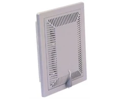 Duka Ventilation Atlenkiamas vožtuvas 100 x 150 mm su priverstiniu atidarymu, baltas, 112 tipas