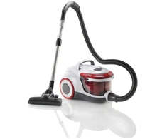 Dulkių siurblys Gorenje Vacuum cleaner VCEB01GAWWF Bagless, Baltas/ Raudona, 800 W, 3 L, A, C, A,