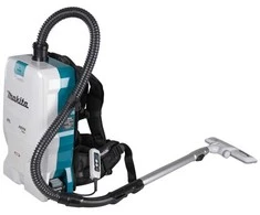 Dulkių siurblys Makita Akku-Rucksackstaubsauger VC011GZ blau/juodas be Akku und (VC011GZ) - SOLO