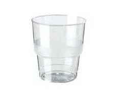 Duni - Stiklinė - 23,6 cl - vienkartinė - skaidri 1050 vnt./maišelyje