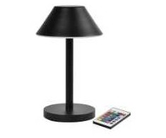 Duni Lempa LED Zelda Midi Ø12xH21.5cm su nuotolinio valdymo pultu, juoda, vnt.