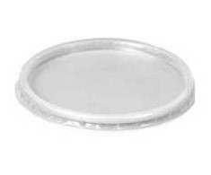 Duni Plastikinis dangtelis Ø101xH1 cm PP permatomas T/DeliPack puodeliams 125-500 ml, 50 vnt./pak.