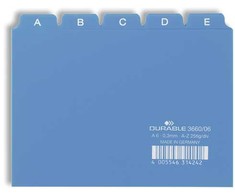 Durable 3660/06 - Mėlyna - 148 mm - 105 mm - 25 pc(s)