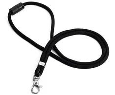 Durable 824101, Badge lanyard, Juodas, 1 pc(s), Recycled polyethylene terephthalate (rPET), 46 cm, 6 mm