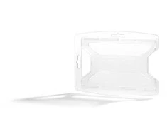 Durable 895119, Badge holder, Landscape/Portrait, Polypropylene (PP), Transparent, 8.5 cm, 5.4 cm